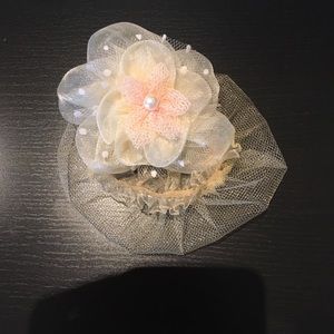 Hand made hair bun cover